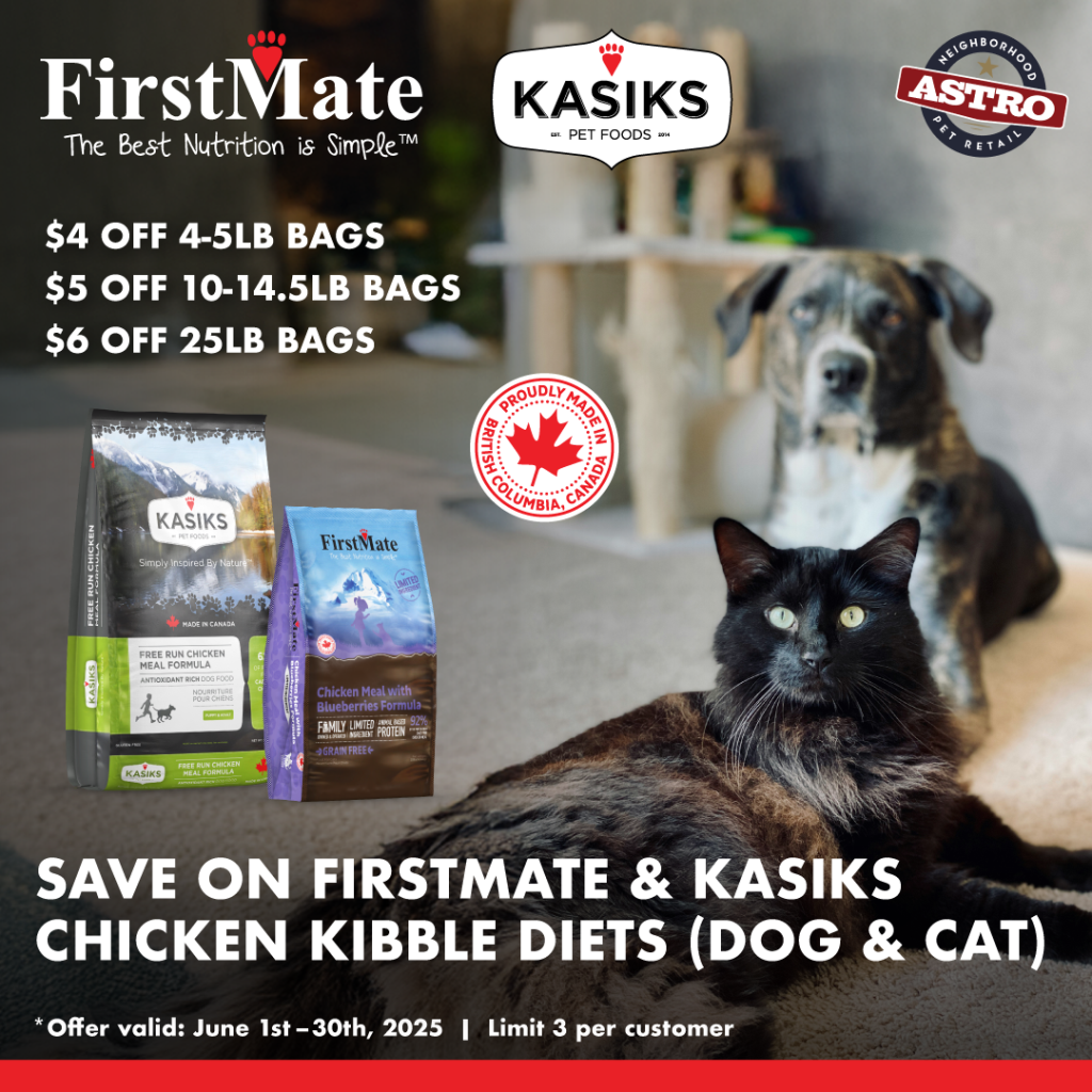 Astro | FirstMate & KASIKS | Dollars OFF Chicken Kibble Diets