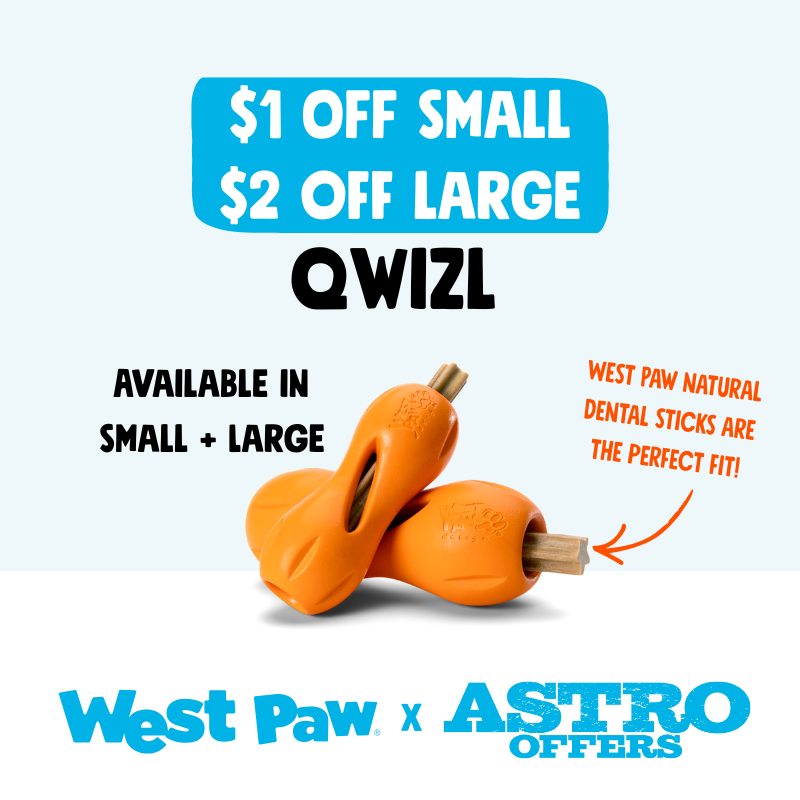 Astro | West Paw | Dollars OFF Qwizl