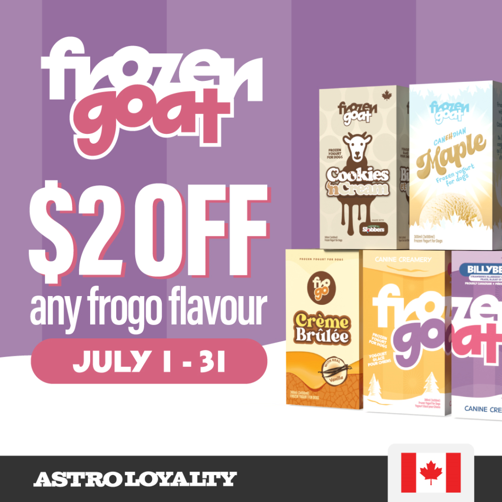 Astro | Big Country Raw | $2.00 OFF Frozen Goat Ice Cream