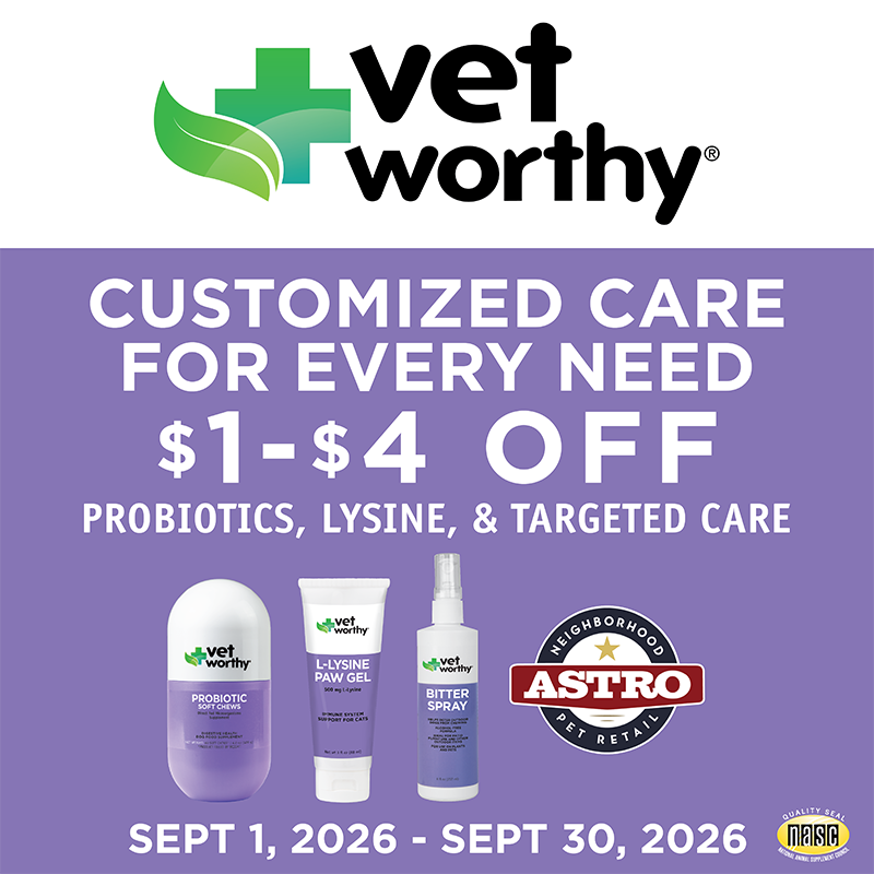 Astro | Vet Worthy | Dollars OFF Select Products