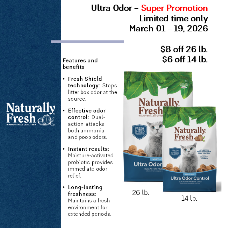 Astro | Naturally Fresh | Dollars OFF Ultra Odor Control Litter